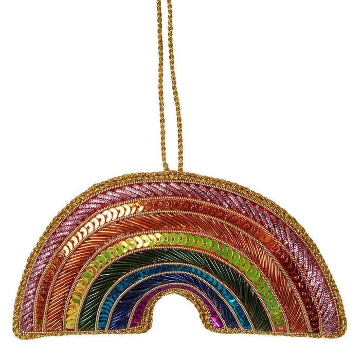 Sequin Hanging Decoration- Rainbow