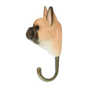 Wooden Carved Hook- French Bulldog