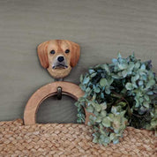 Wooden Carved Hook- Golden Retriever