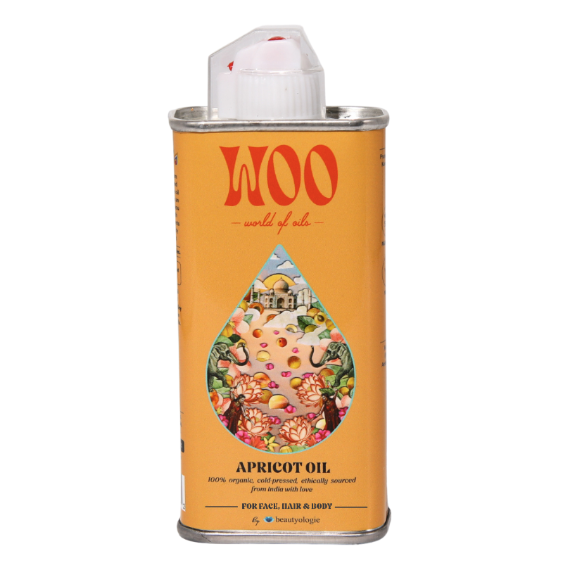 WOO Oils 100% Organic Apricot Oil-100ml