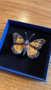 Trovelore Wanderer Monarch Butterfly Brooch