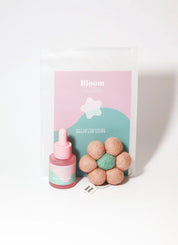 BLOOM Felt Air Freshener- White Peach & Lily
