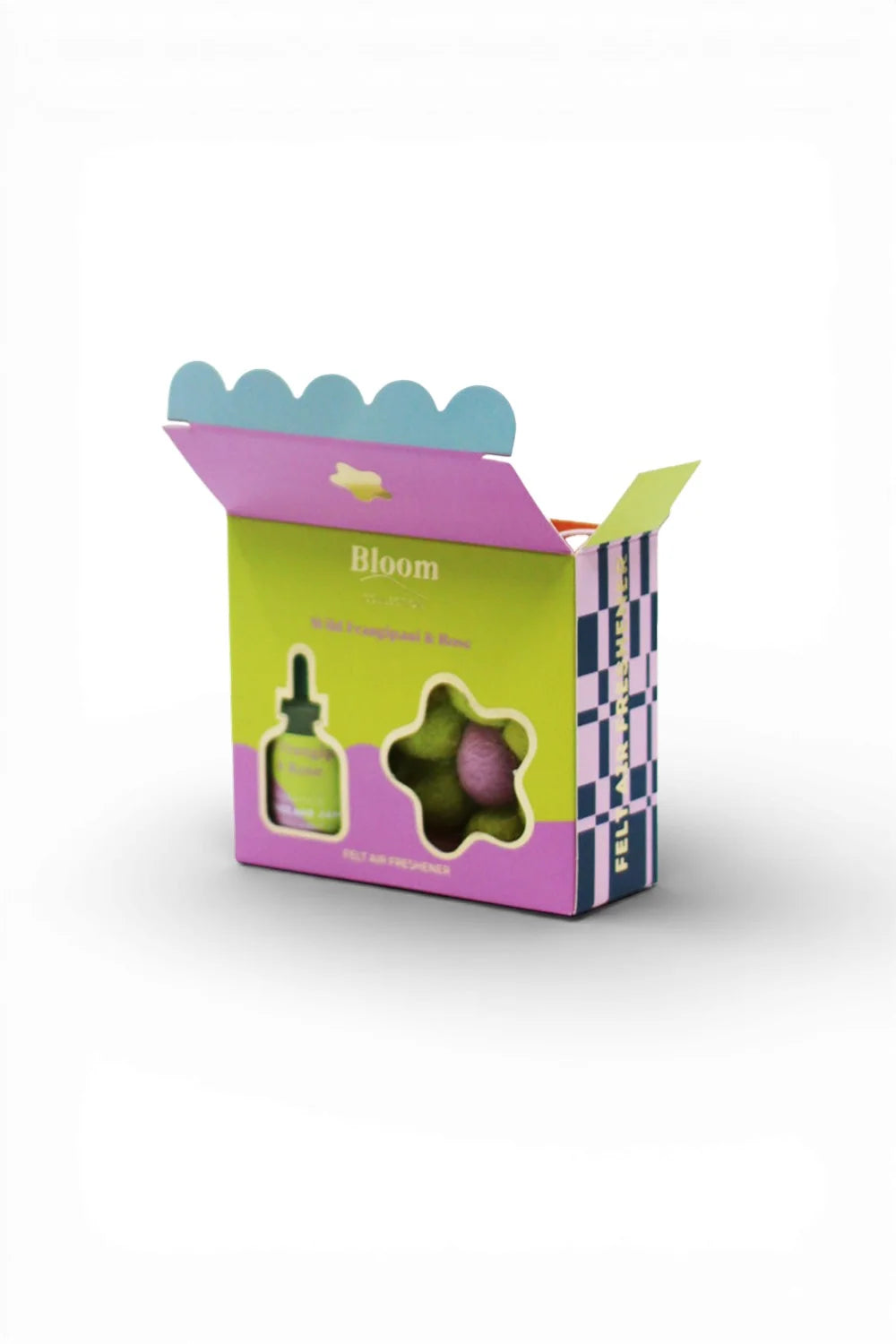 BLOOM Felt Air Freshener- Wild Frangipani & Rose