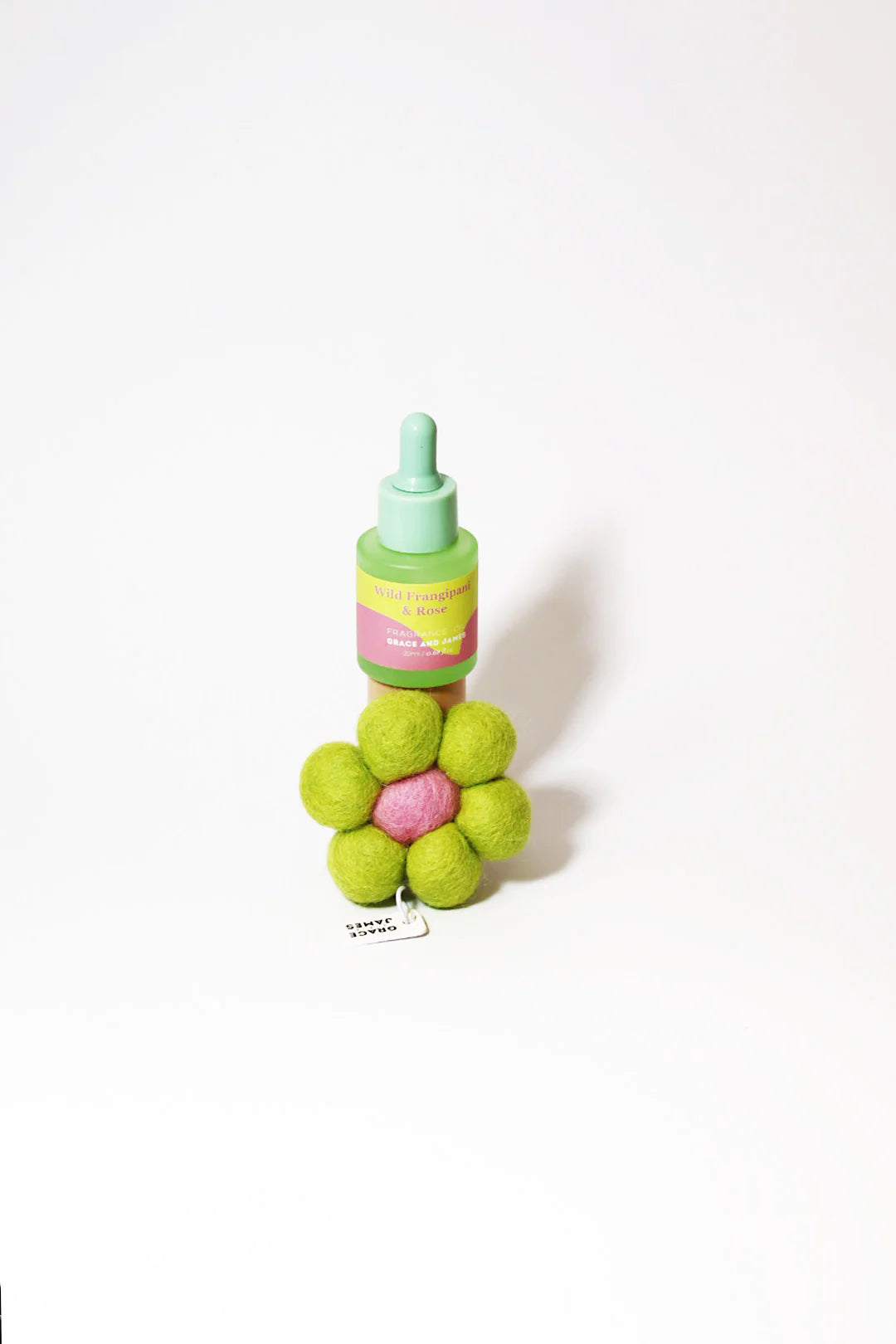 BLOOM Felt Air Freshener- Wild Frangipani & Rose
