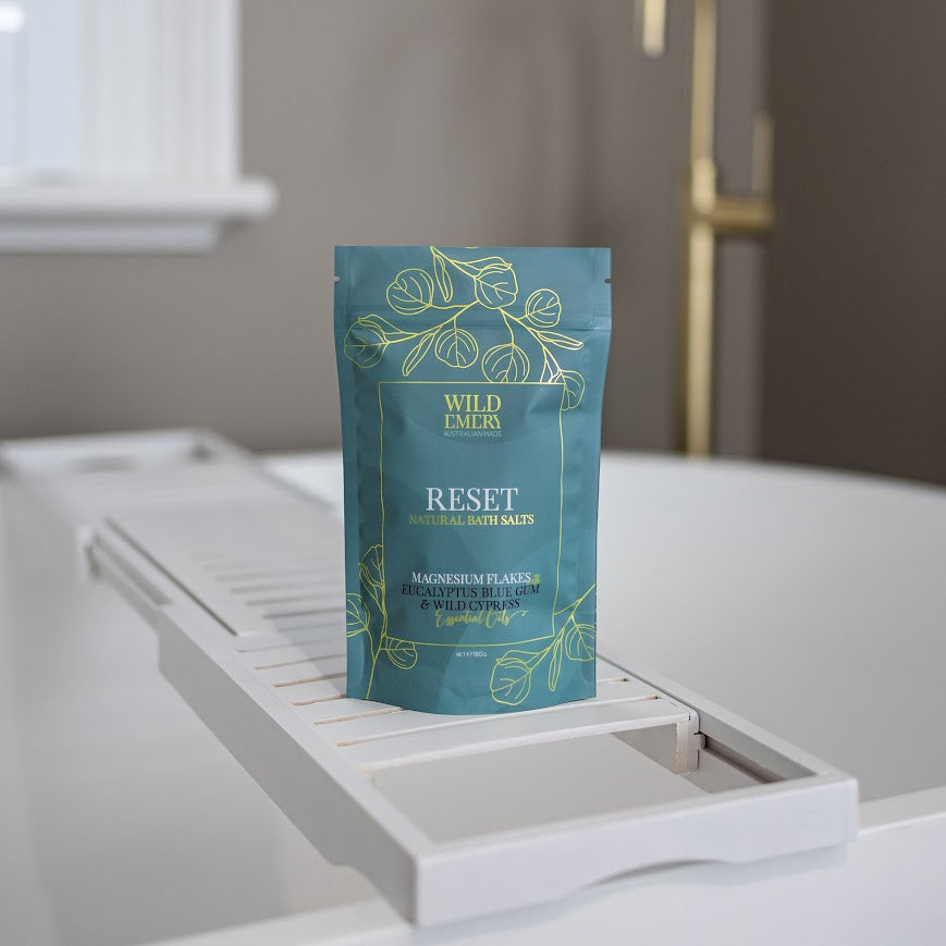 Wild Emery Natural Bath Salts Reset