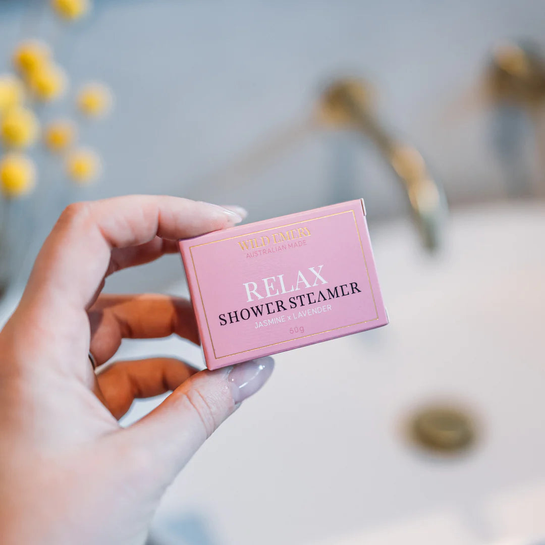 WildEmery-ShowerSteamer-Relax.webp