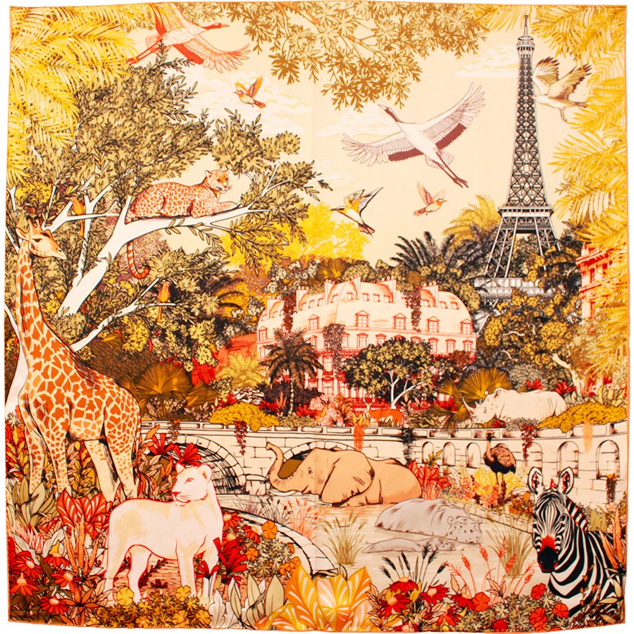Wool & Silk Scarf- 70cm x 70cm