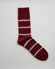 Olso Mohair Wool Border Socks