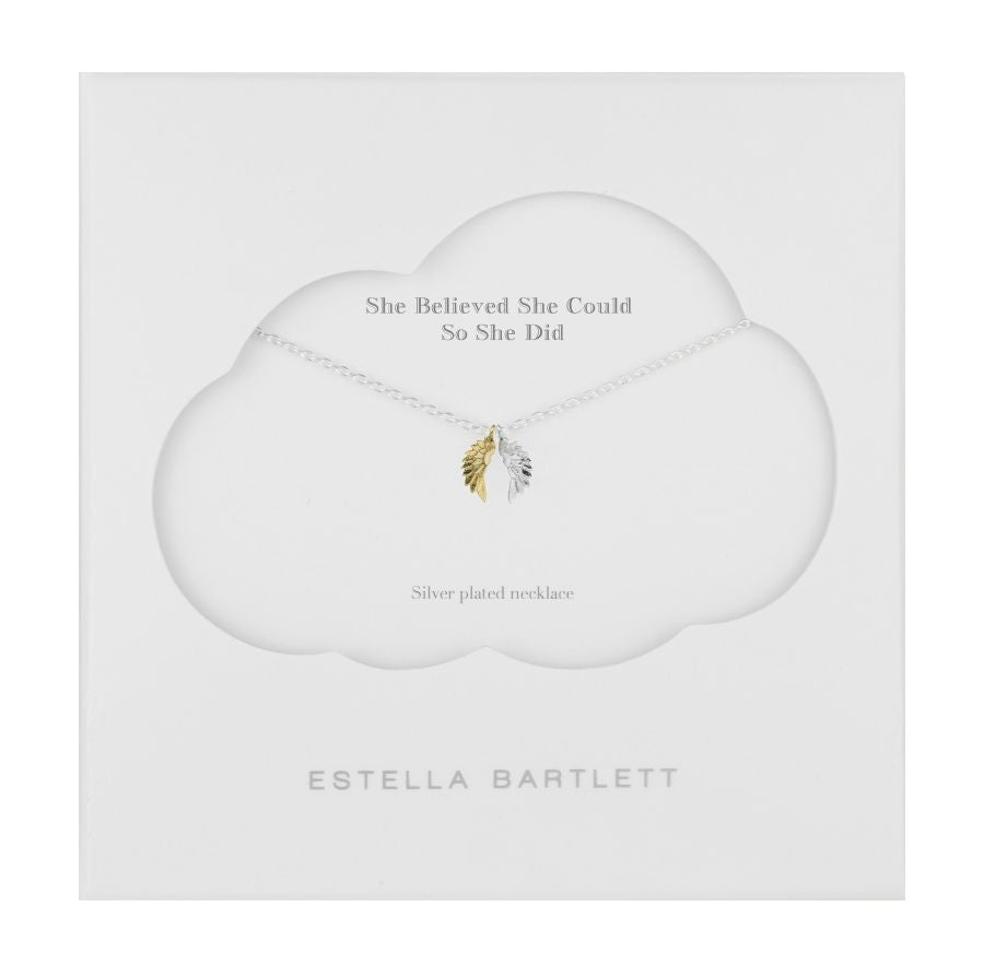 Wings Necklace- Silver