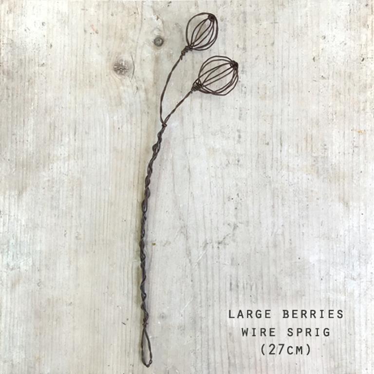 East of India Wire Spring of Berries Large