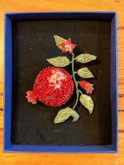 Trovelore Wonderful Pomegranate Embellished Brooch Pin