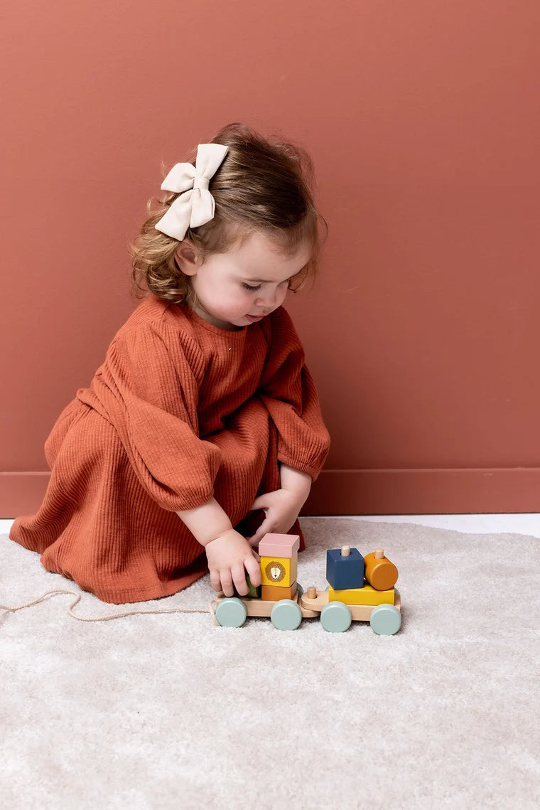 Wooden Mini Animal Train