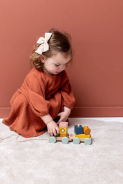 Wooden Mini Animal Train