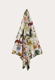 Wool Scarf- Watercolour Collage