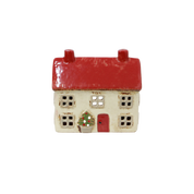 French Country Alsace Tealight Cottage Christmas Stone