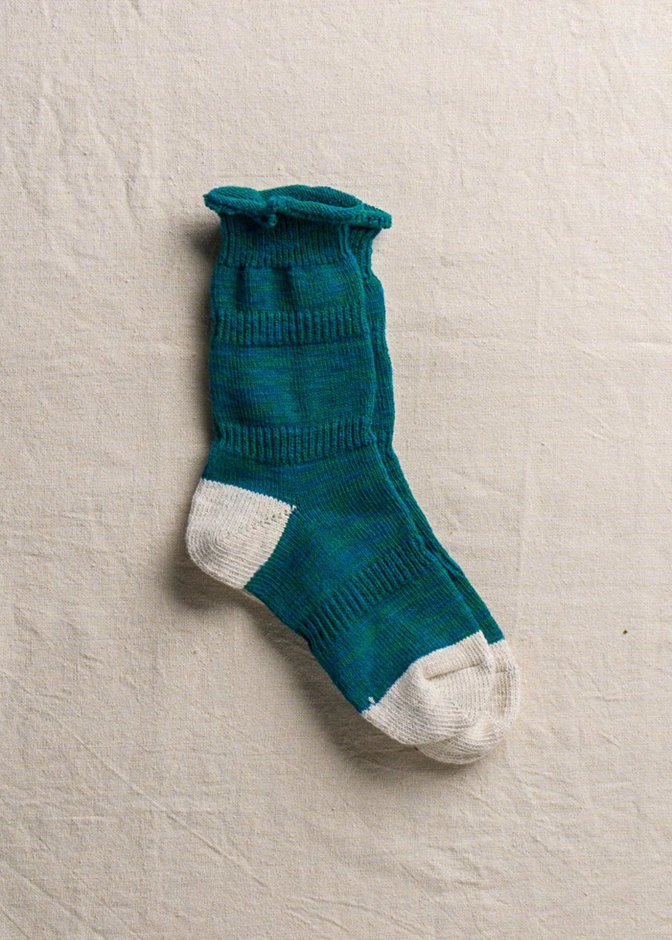 Yahae Ploot Organic Cotton Socks in Emerald