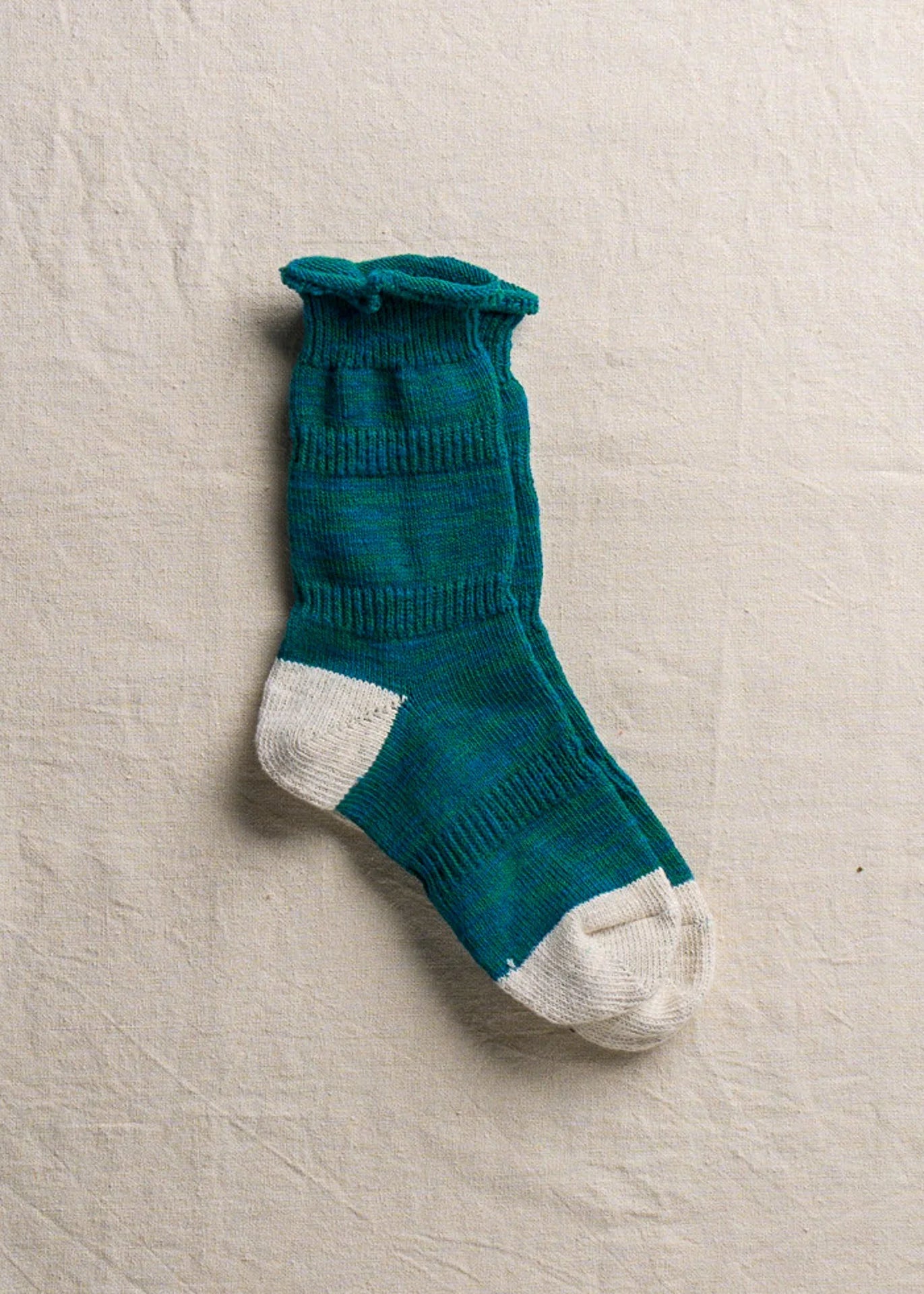 Yahae Ploot Organic Cotton Socks in Emerald