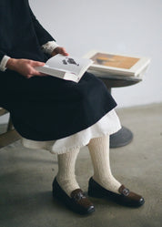 Alpaca Cable Socks