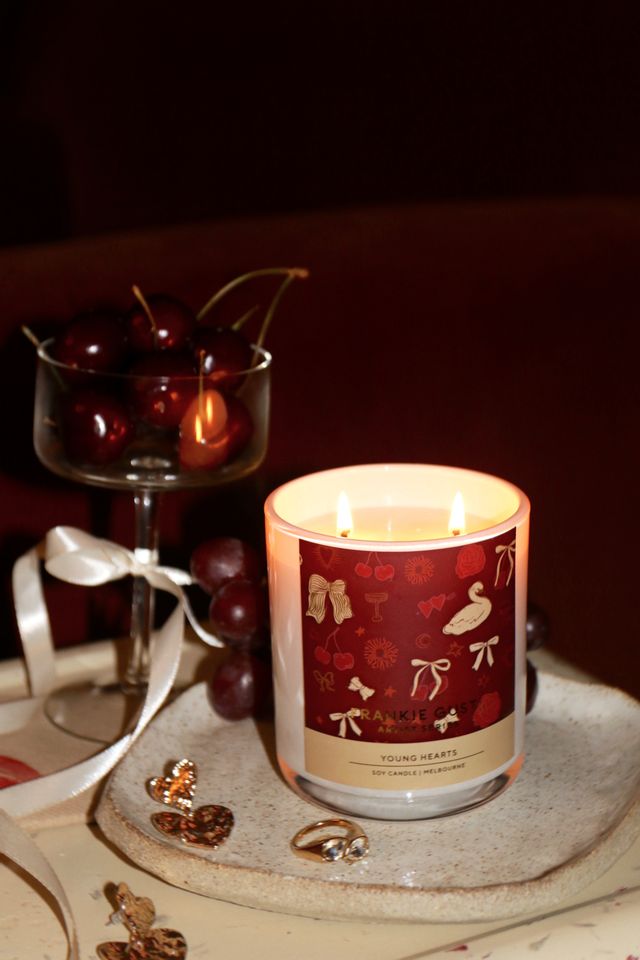 Frankie Gusti Young Hearts Candle
