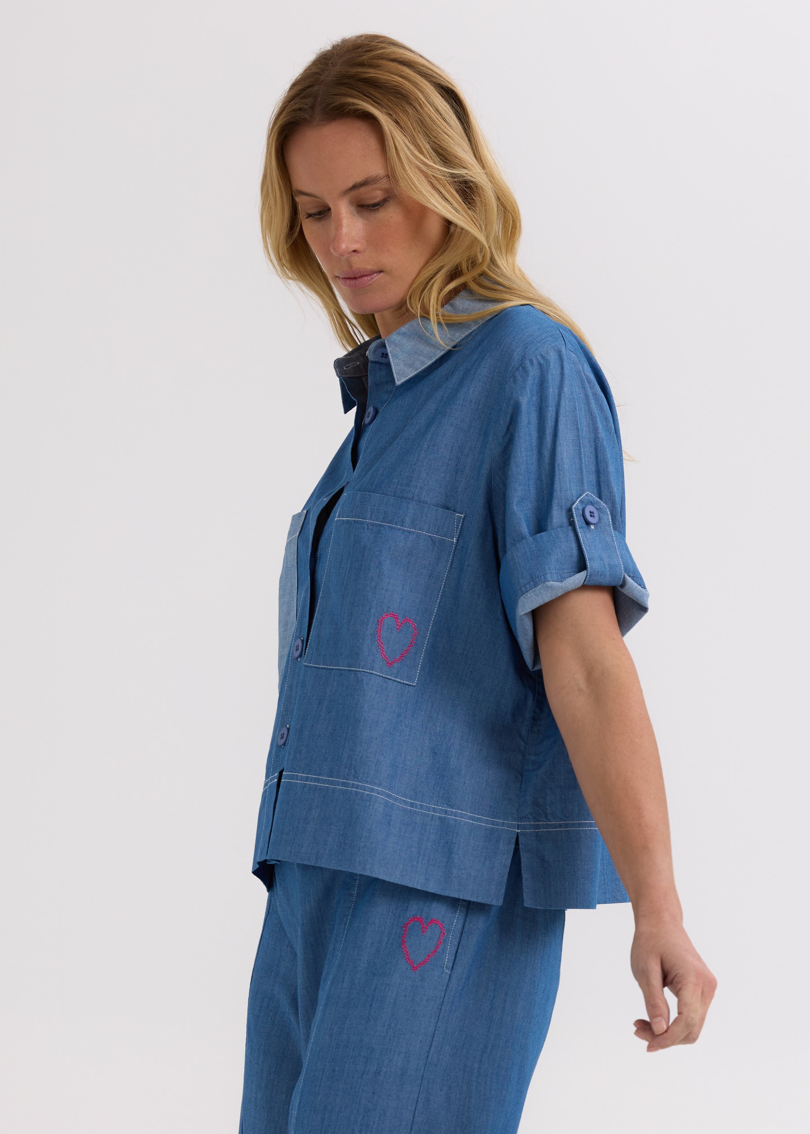 Washed Denim Shirt