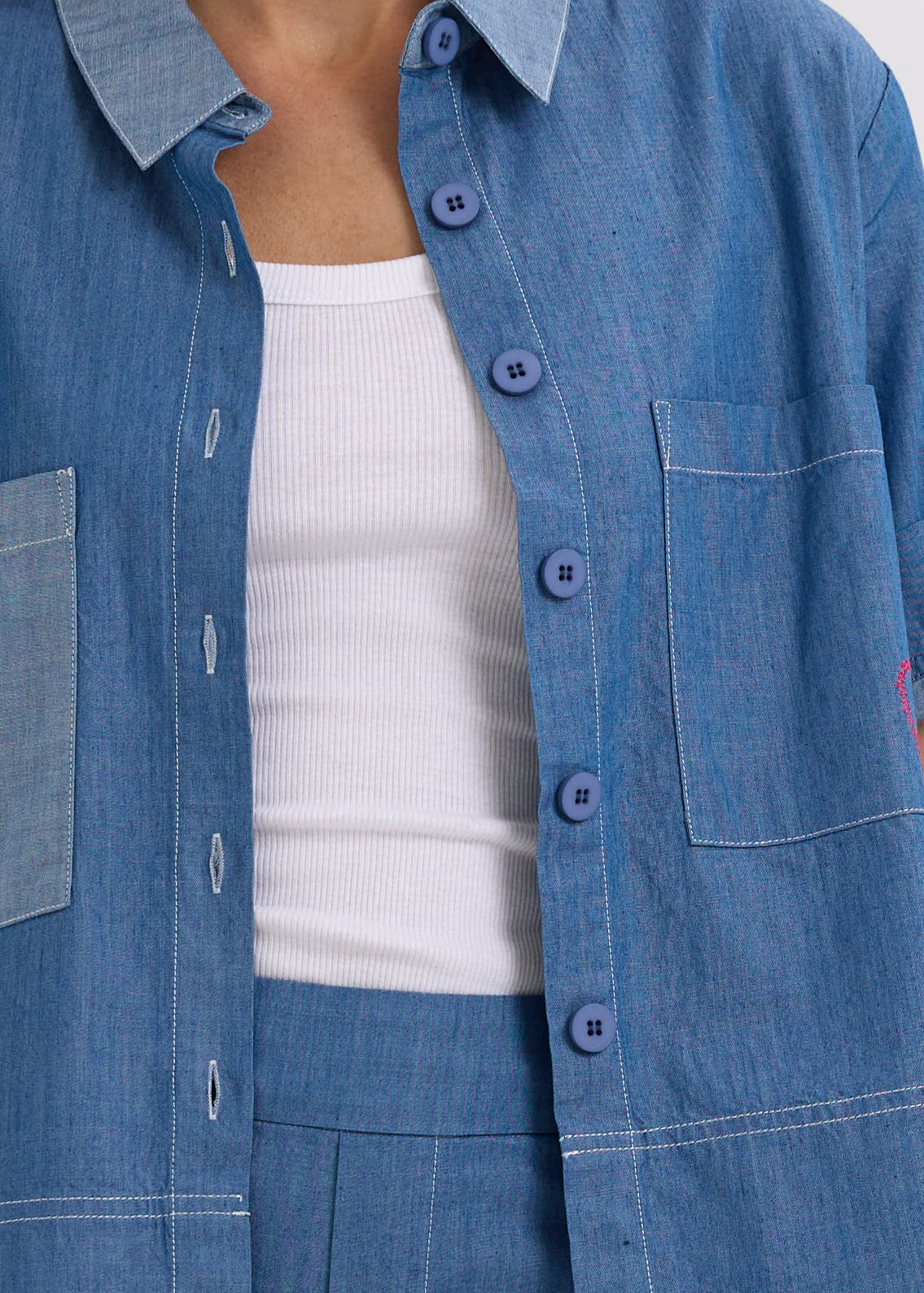 Washed Denim Shirt