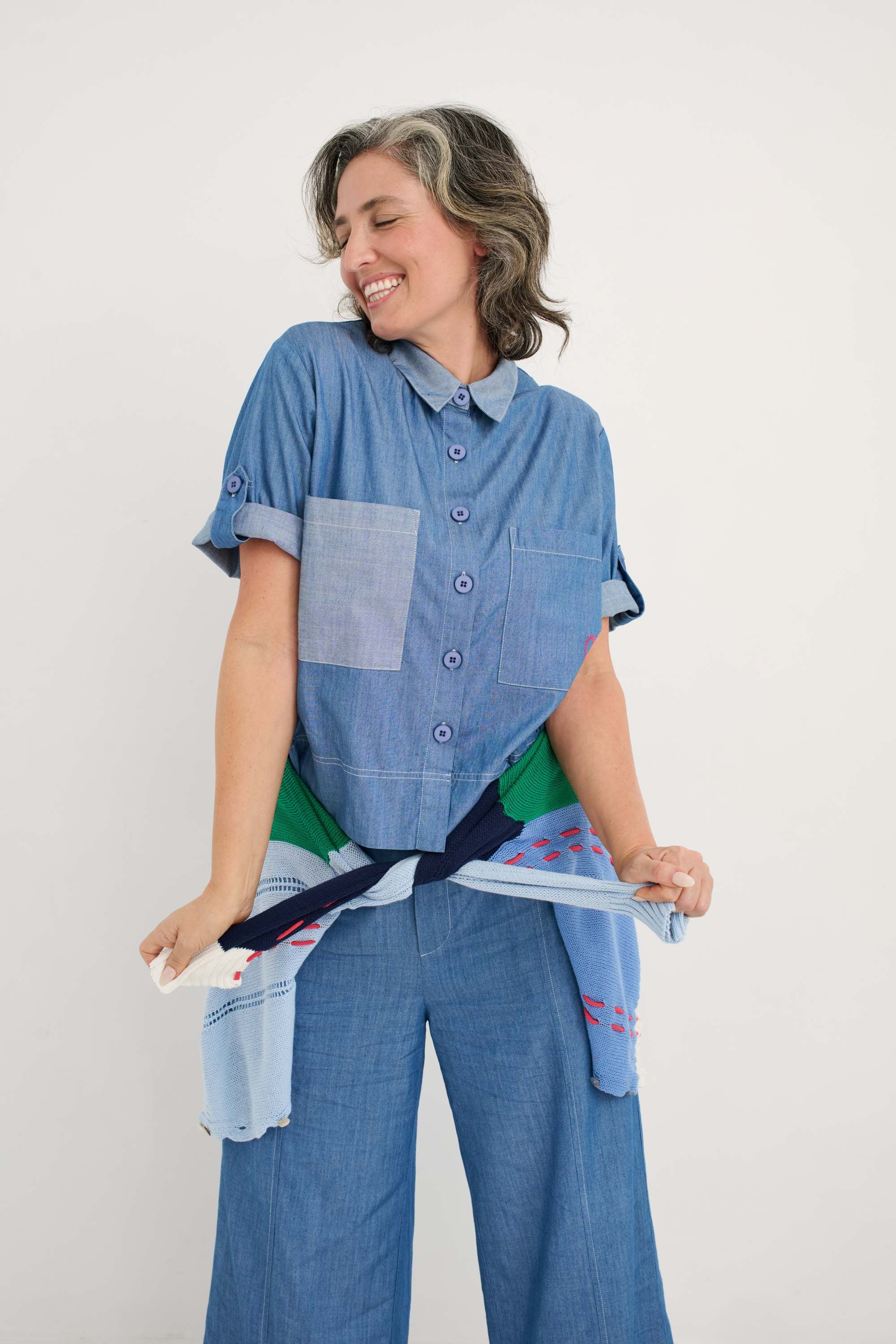 Washed Denim Shirt