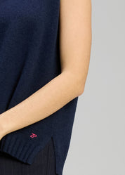 Essential Vest- Dark Denim