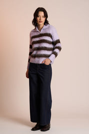 The Zip Jumper- Iris & Cacao