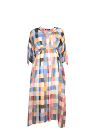 Tessera Robe Dress- Blush