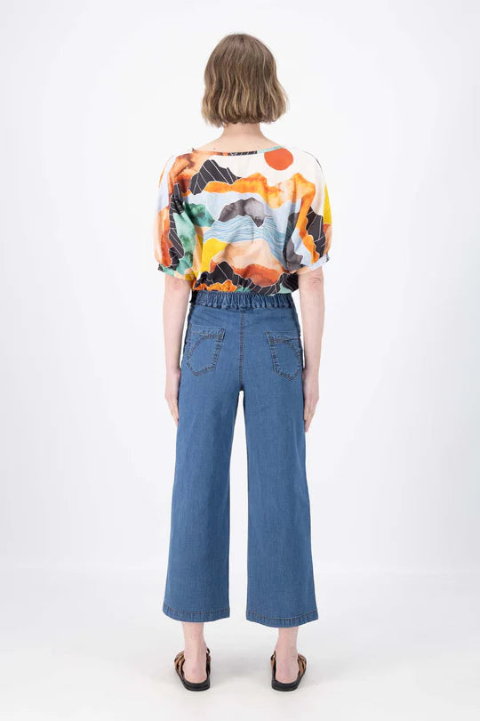 Peggy Ligera Pants- Light Wash