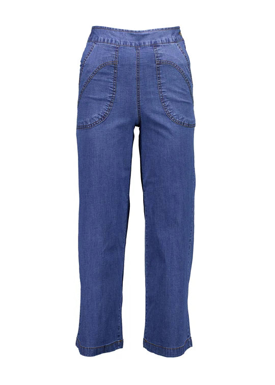 Peggy Ligera Pants- Light Wash