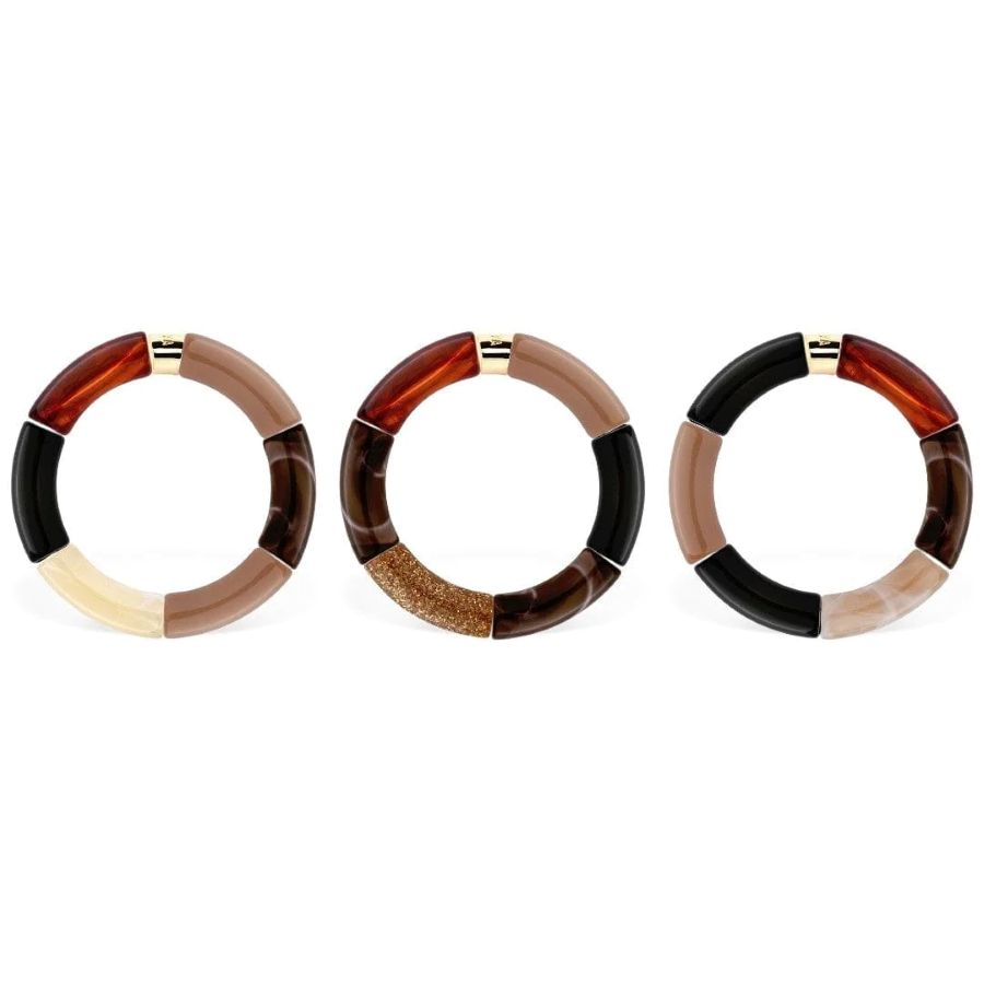 Parabaya Pipoca Bracelet Trio Moca