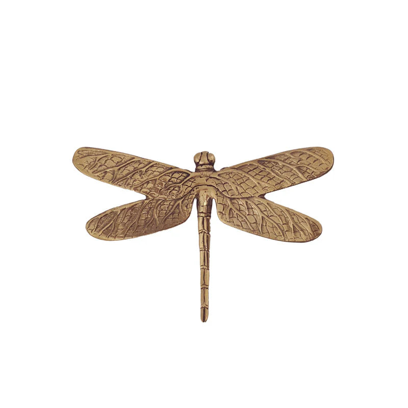 Solid Brass Dragonfly Decor in Extra Small