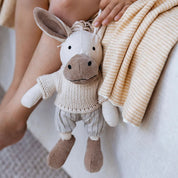 And the little dog laughed Cedric Donkey Linen Soft Toy