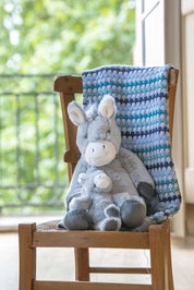 Confetti Stripe Baby Blanket
