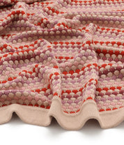 Confetti Stripe Baby Blanket