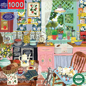 eeBoo Strawberry Kitchen 1000 Pce Puzzle