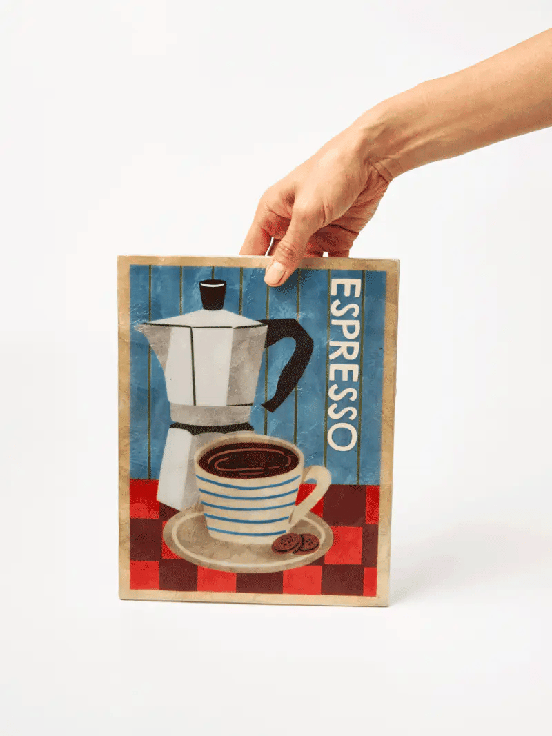 Jones & Co Barista Wall Tile Espresso
