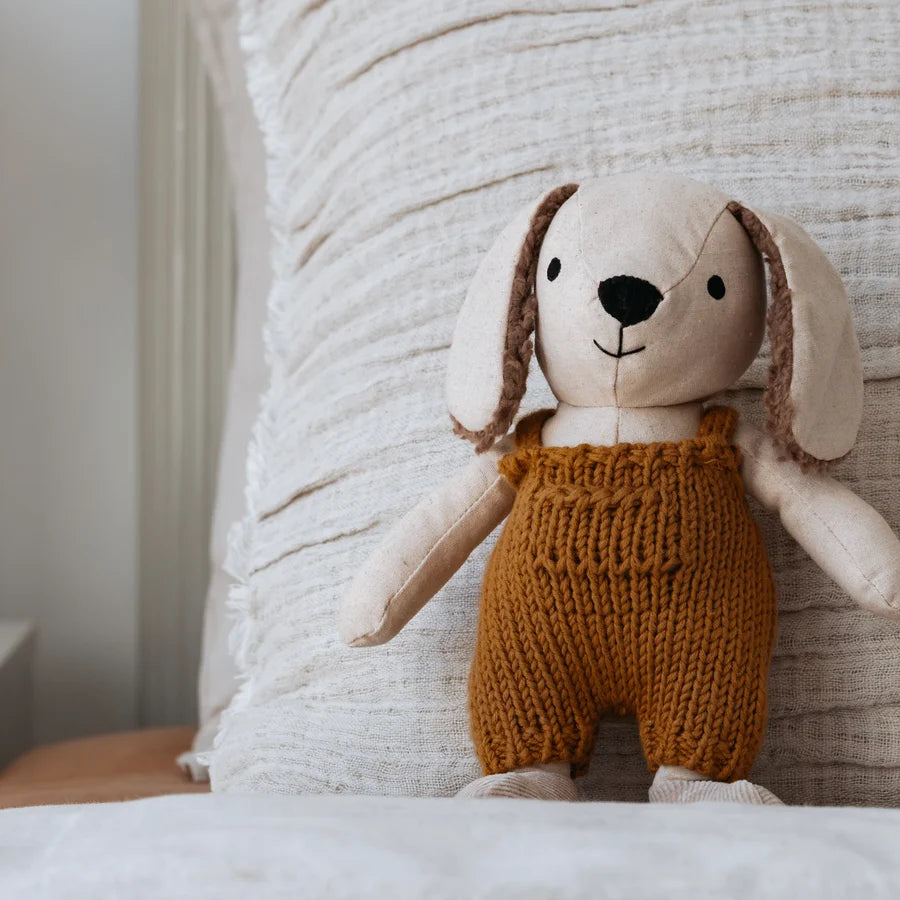 And the little dog laughed Gilbert Dog Linen Soft Toy