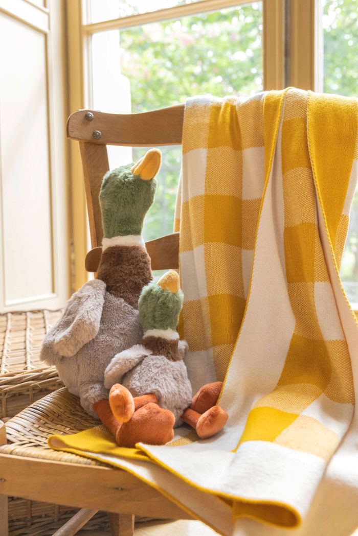 Gingham Baby Blanket