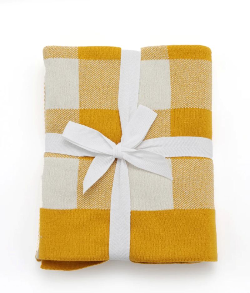 Gingham Baby Blanket