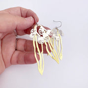 Gumnut & Leaf Dangle Earrings