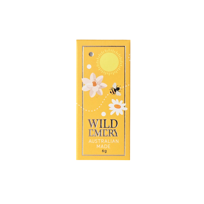 Wild Emery Mini Natural Lip Balm Honey