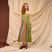 Claudia Patchwork Dress