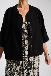 Margot Valentina Jacket- Charcoal