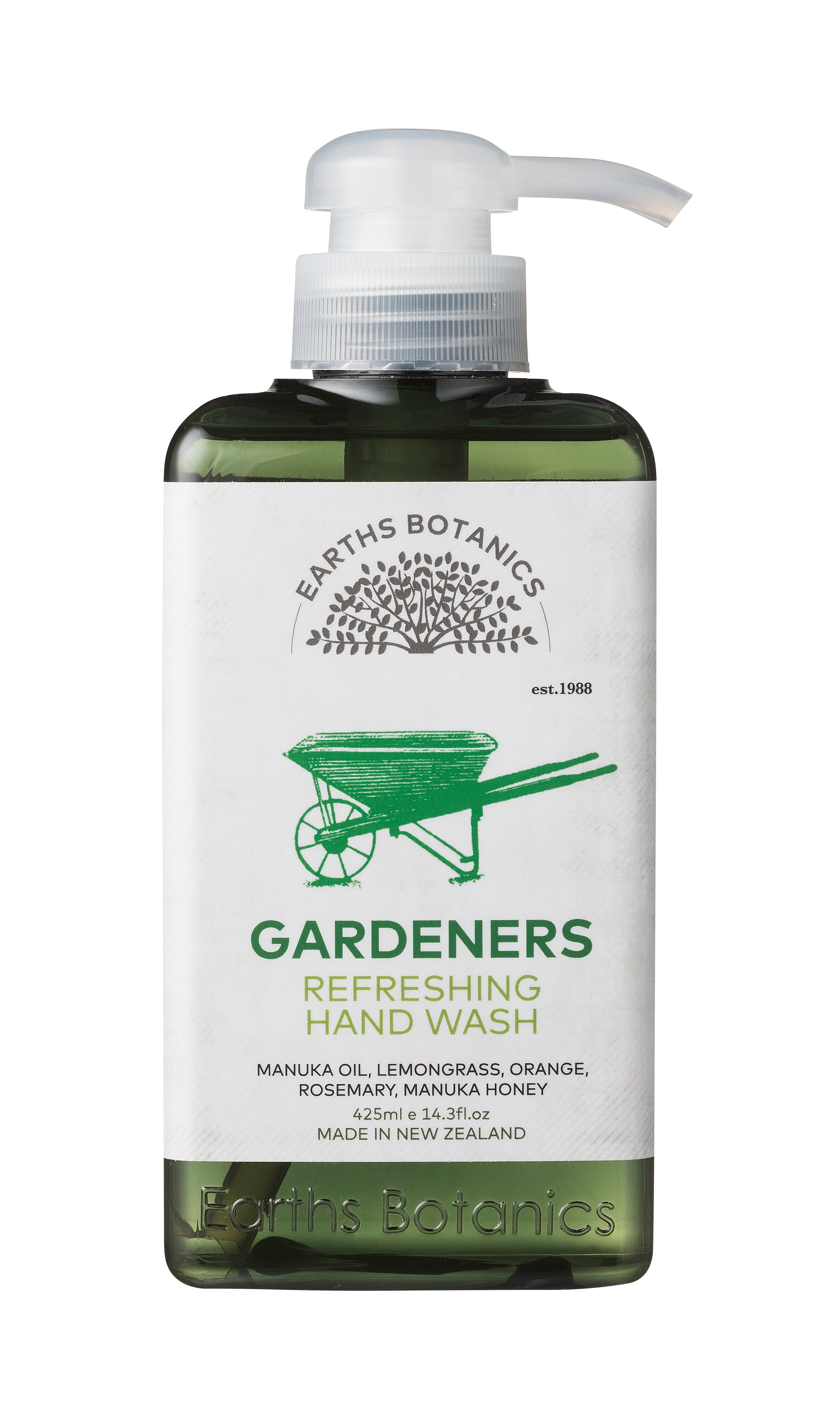 Earth Botanics Gardeners Refreshing Hand Wash Pump 425ml