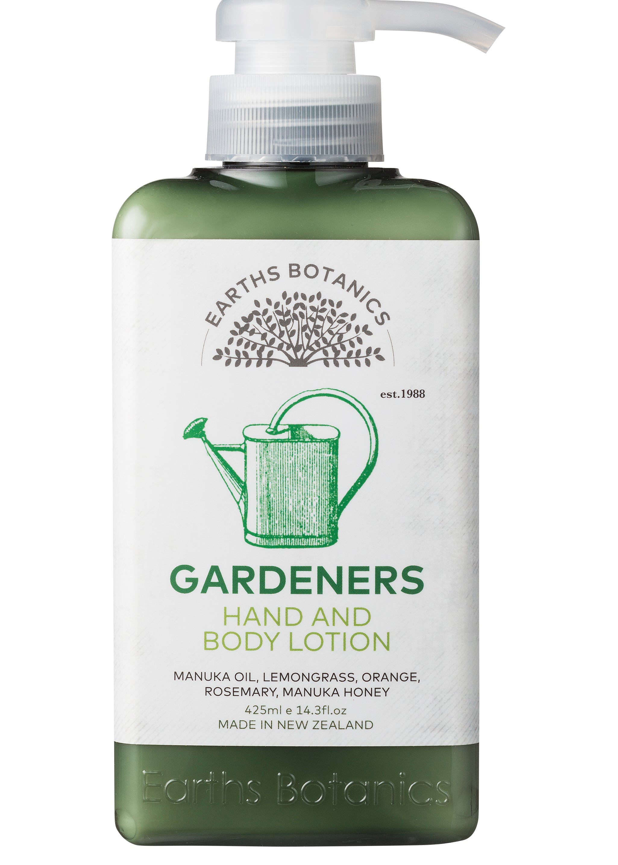 Earth Botanics Gardeners Hand & Body Lotion 45ml Pump