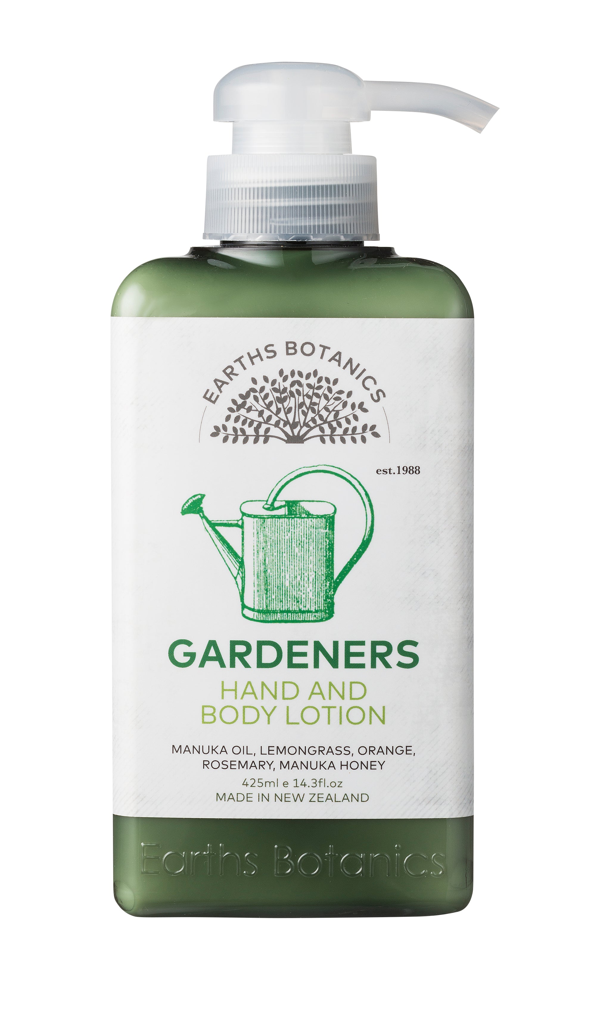 Earth Botanics Gardeners Hand & Body Lotion 45ml Pump