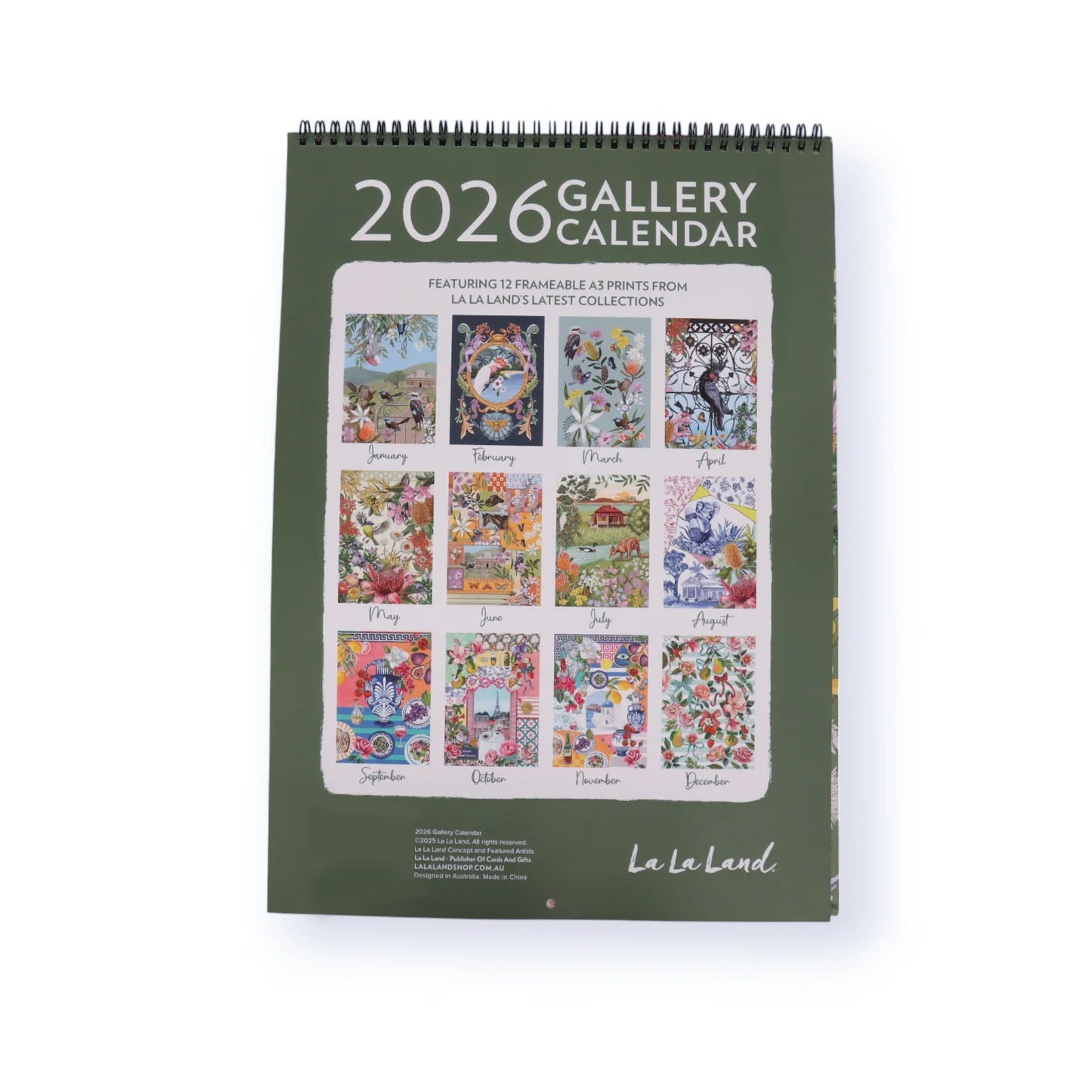 2026 Gallery Calendar