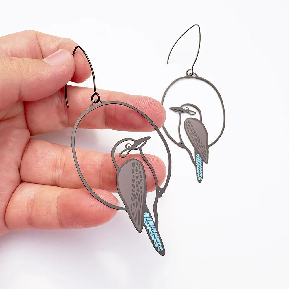 Midi Kookaburra Earrings